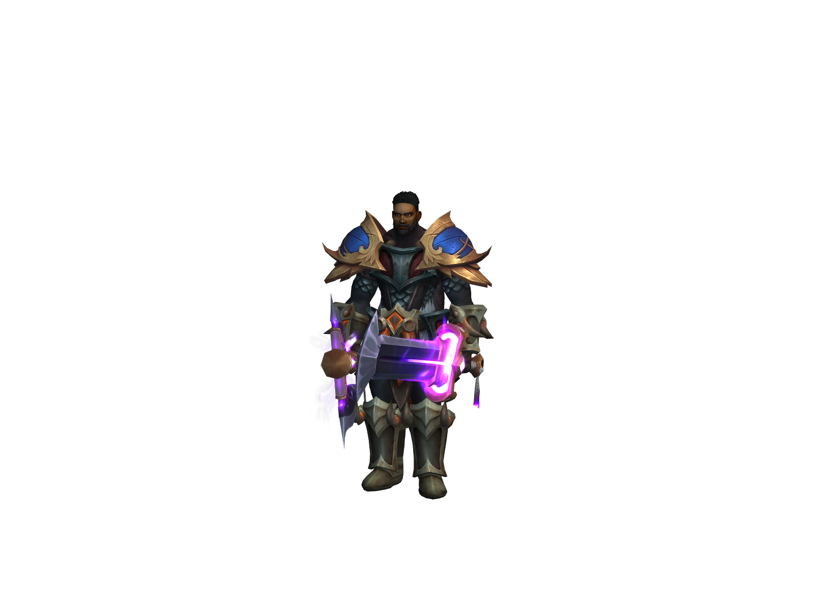 Radril 3D character render
