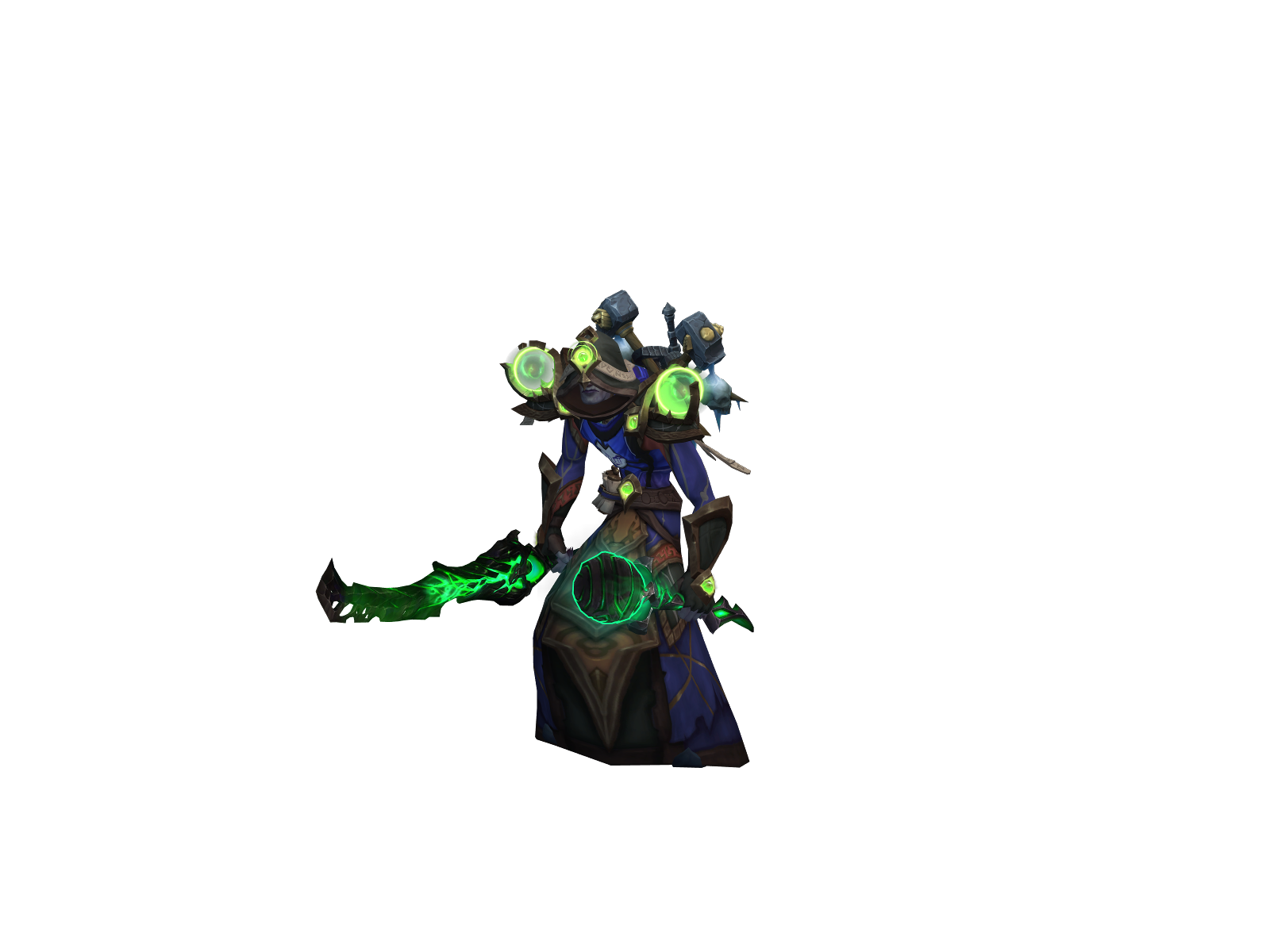 Elkis 3D character render