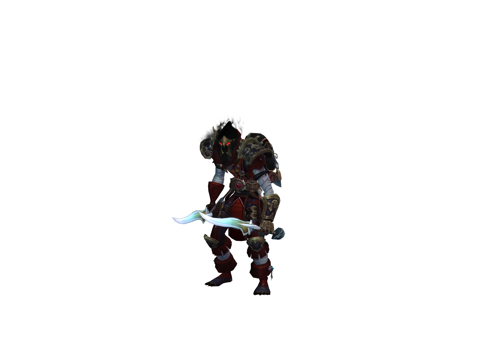 Offset 3D character render