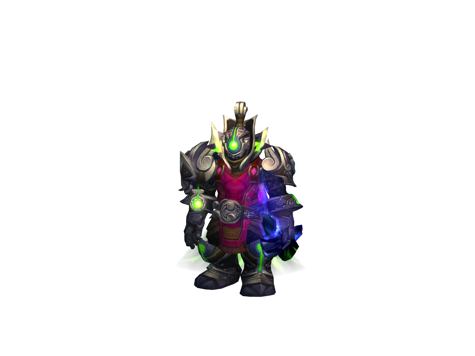 Glok 3D character render