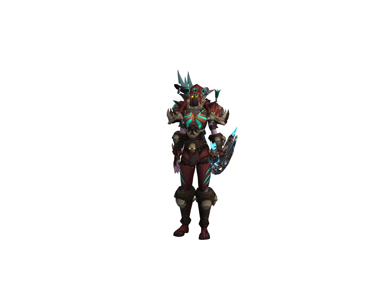 Nephwren 3D character render