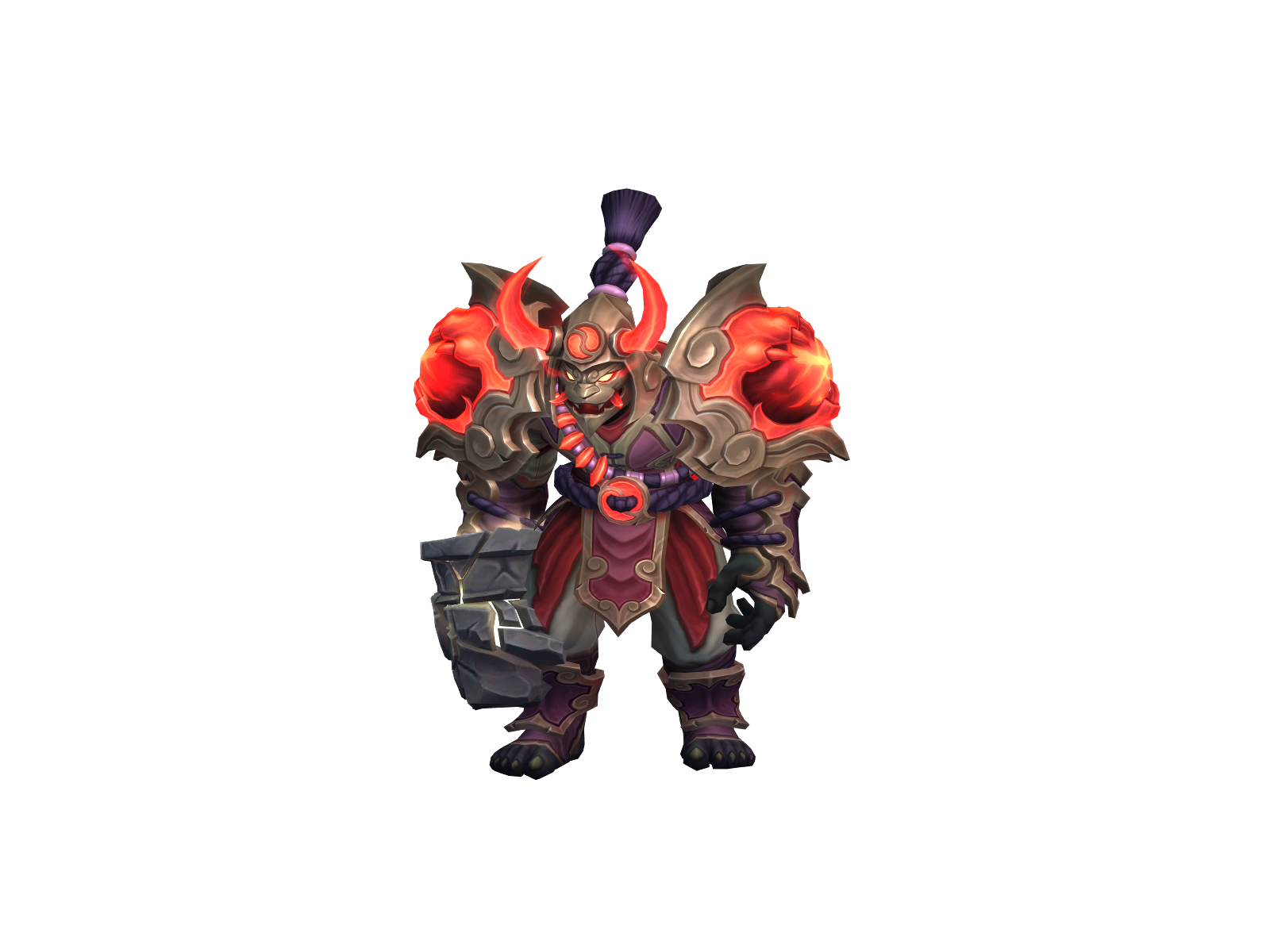 Tenshu 3D character render