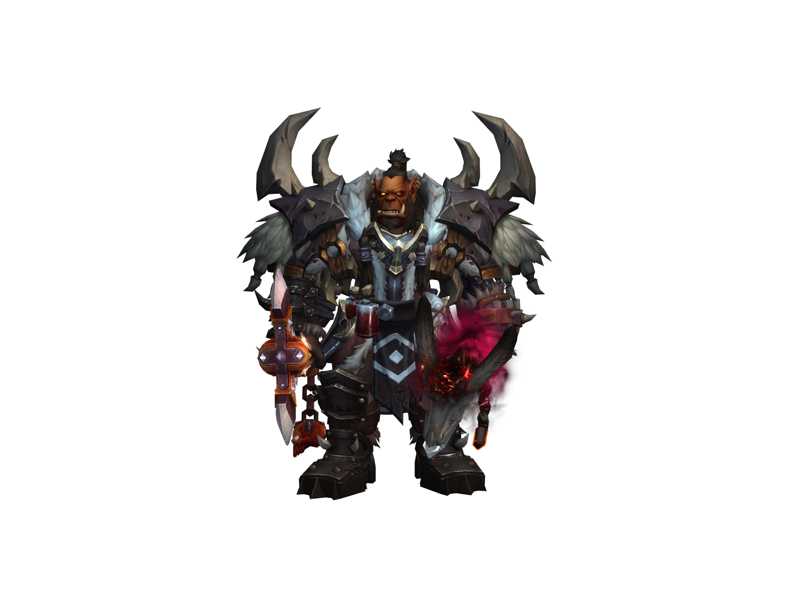 Dranosh 3D character render