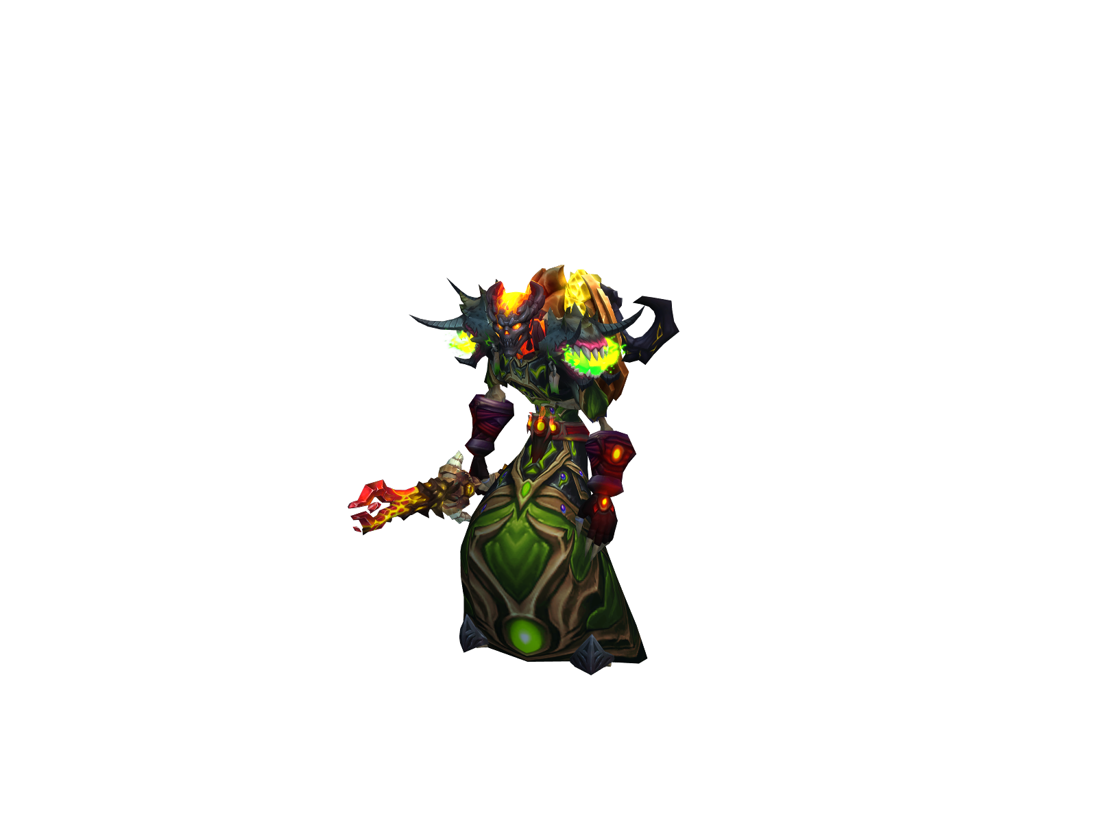 Gonnjass 3D character render