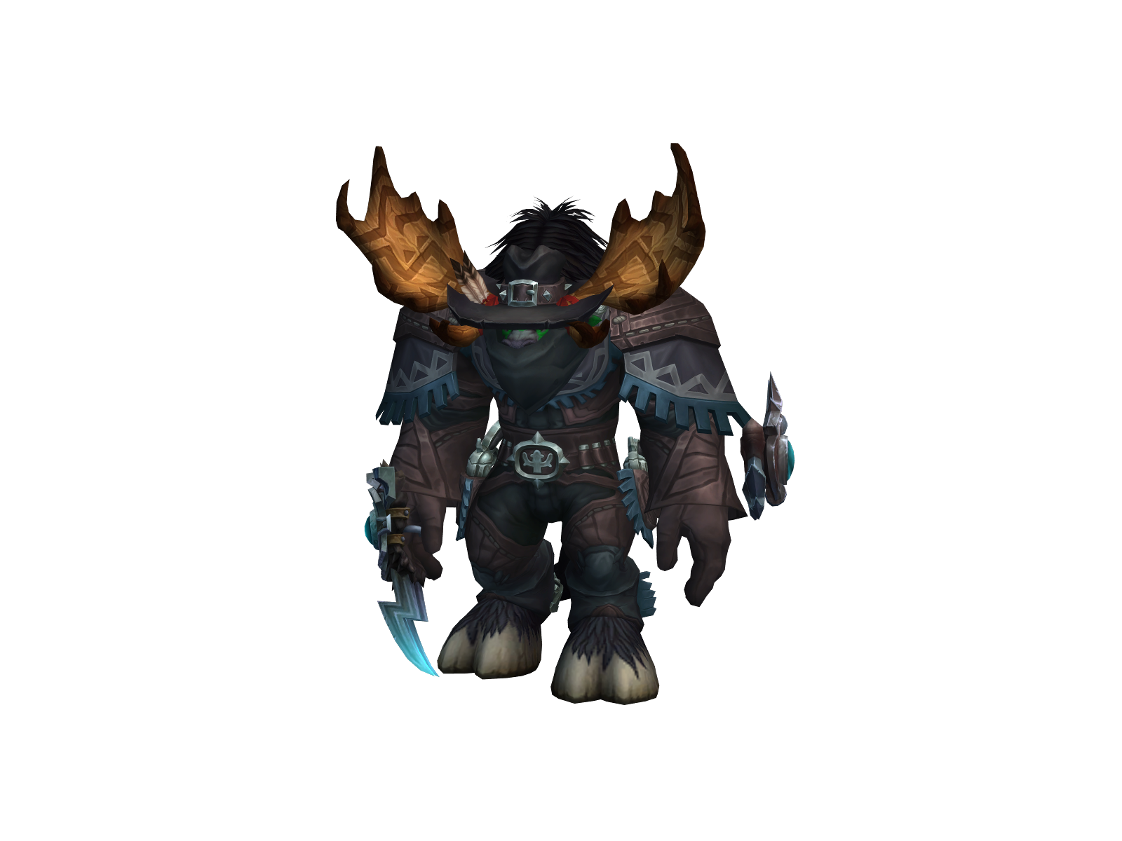 Blueorca 3D character render