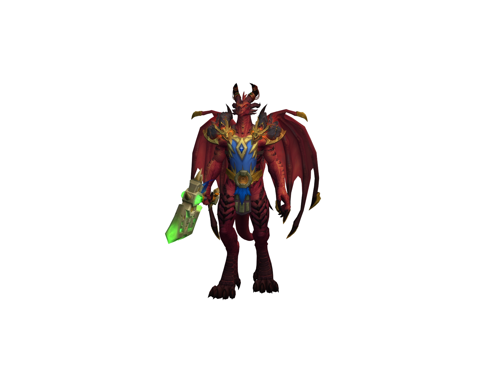 Dundermiflin 3D character render