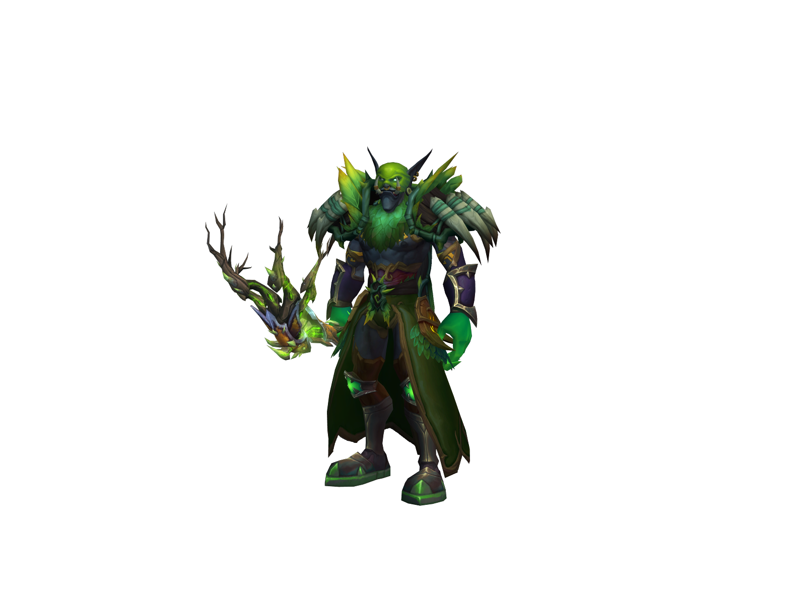 Proc 3D character render