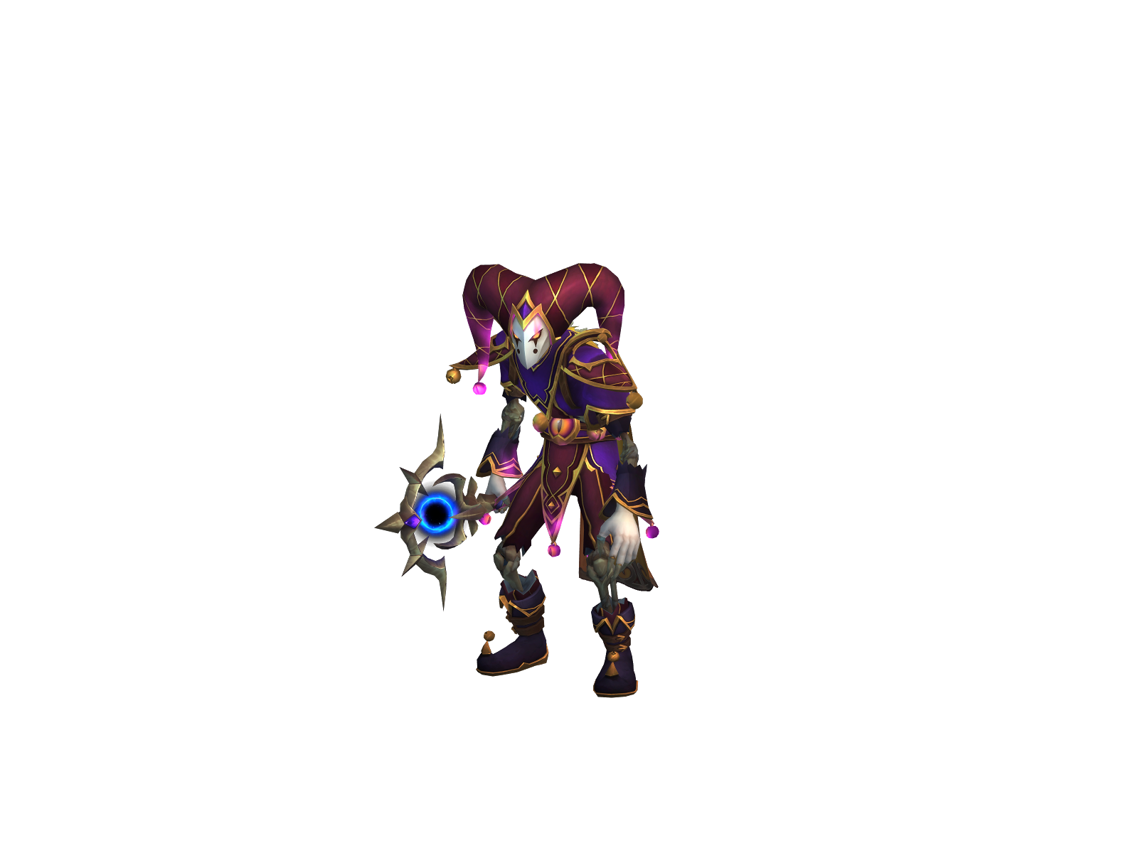 Slashroll 3D character render