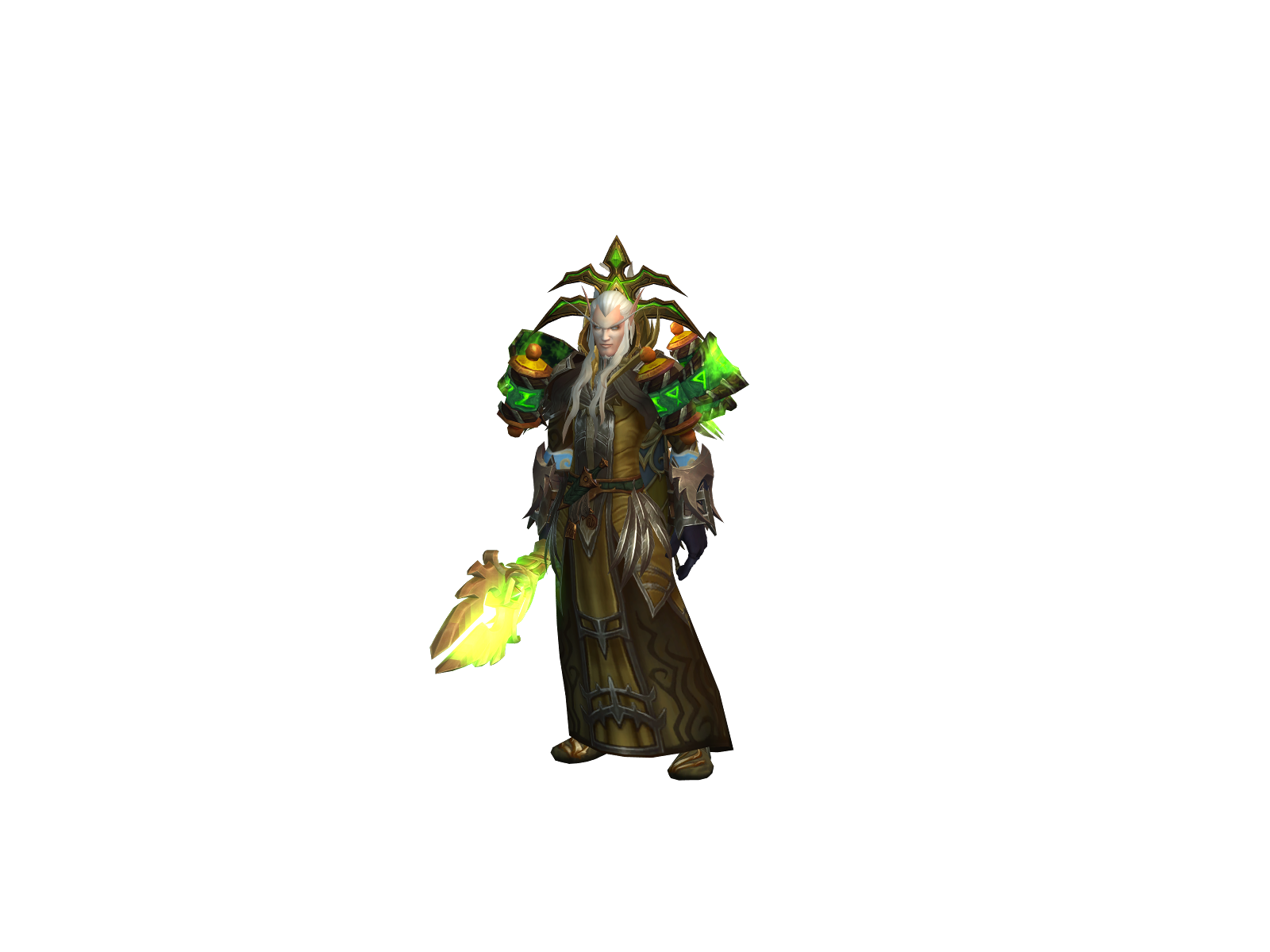 Saberazule 3D character render