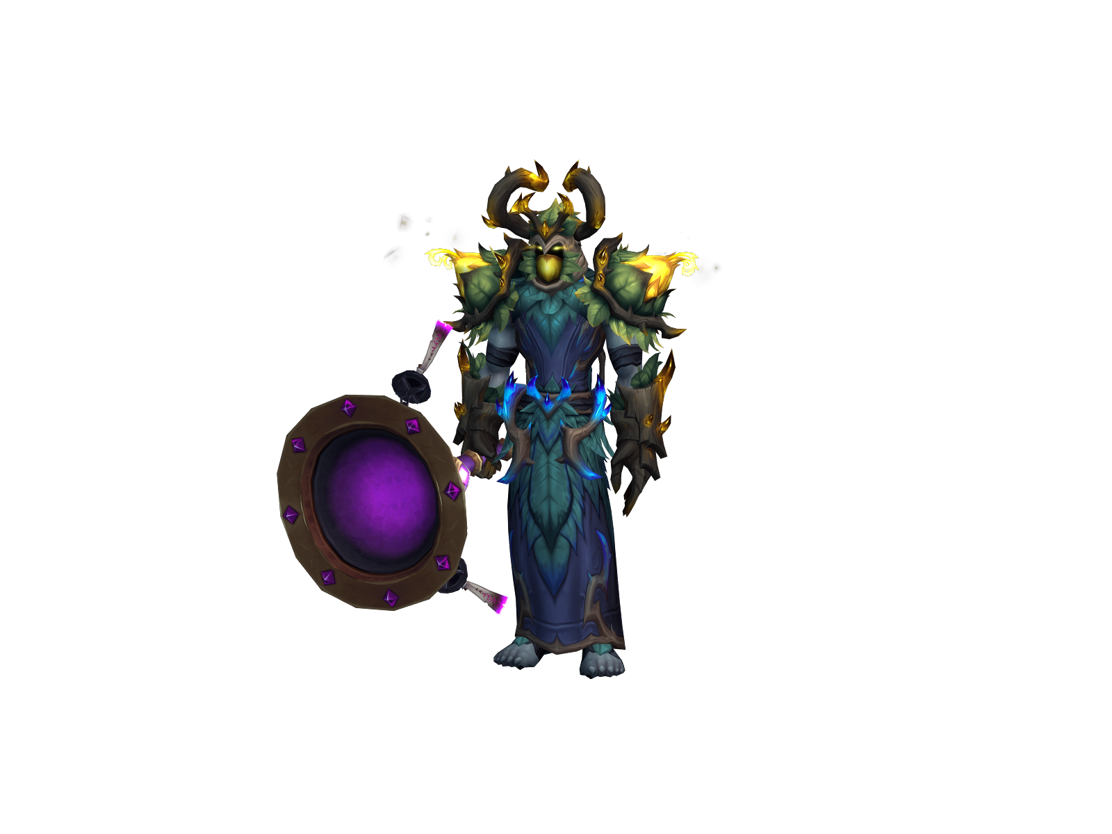 Cailthis 3D character render