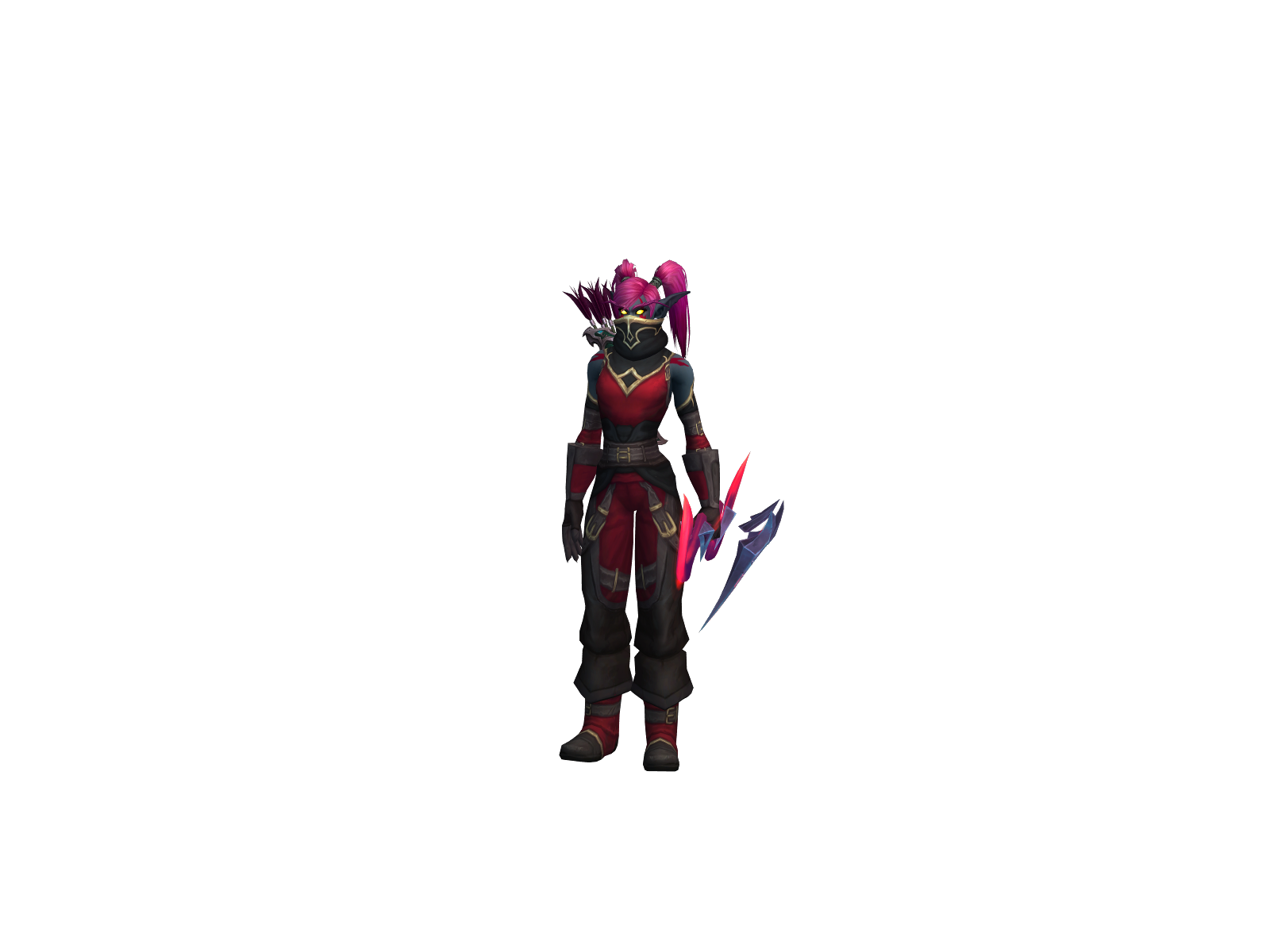 Sylvänas 3D character render
