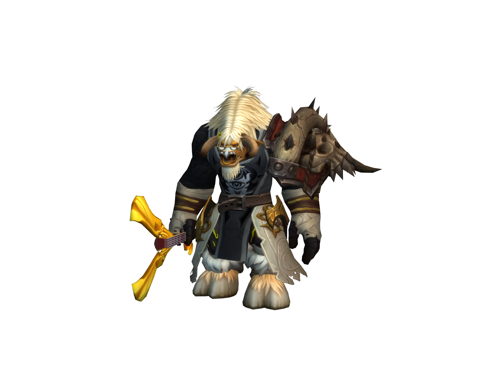 Empty 3D character render