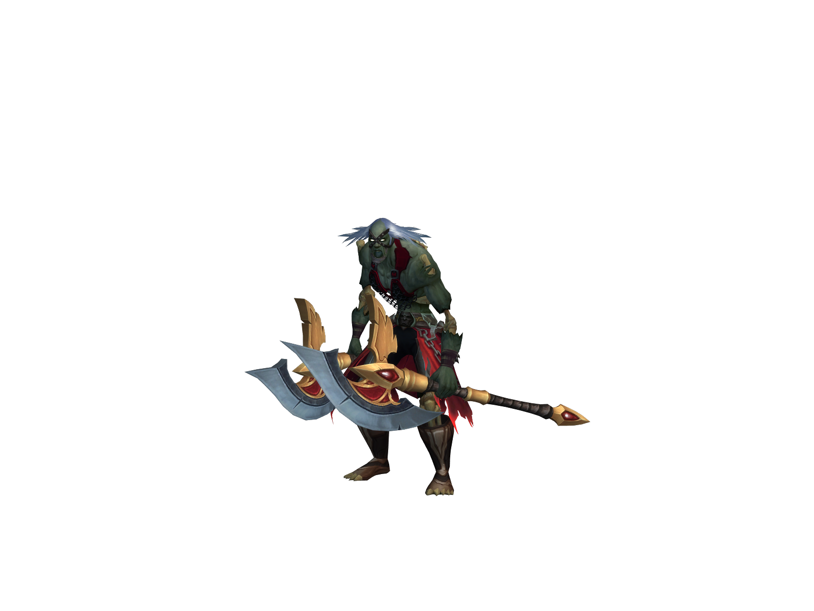Weakndd 3D character render