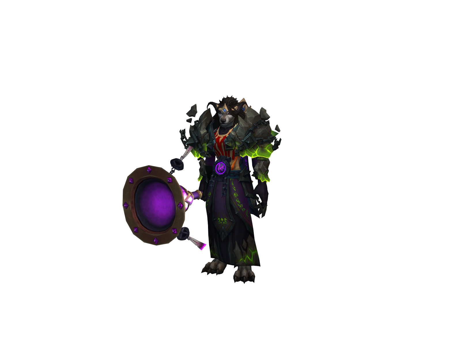 Baath 3D character render