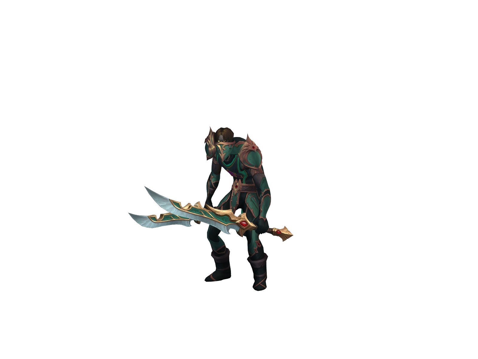 Swanx 3D character render