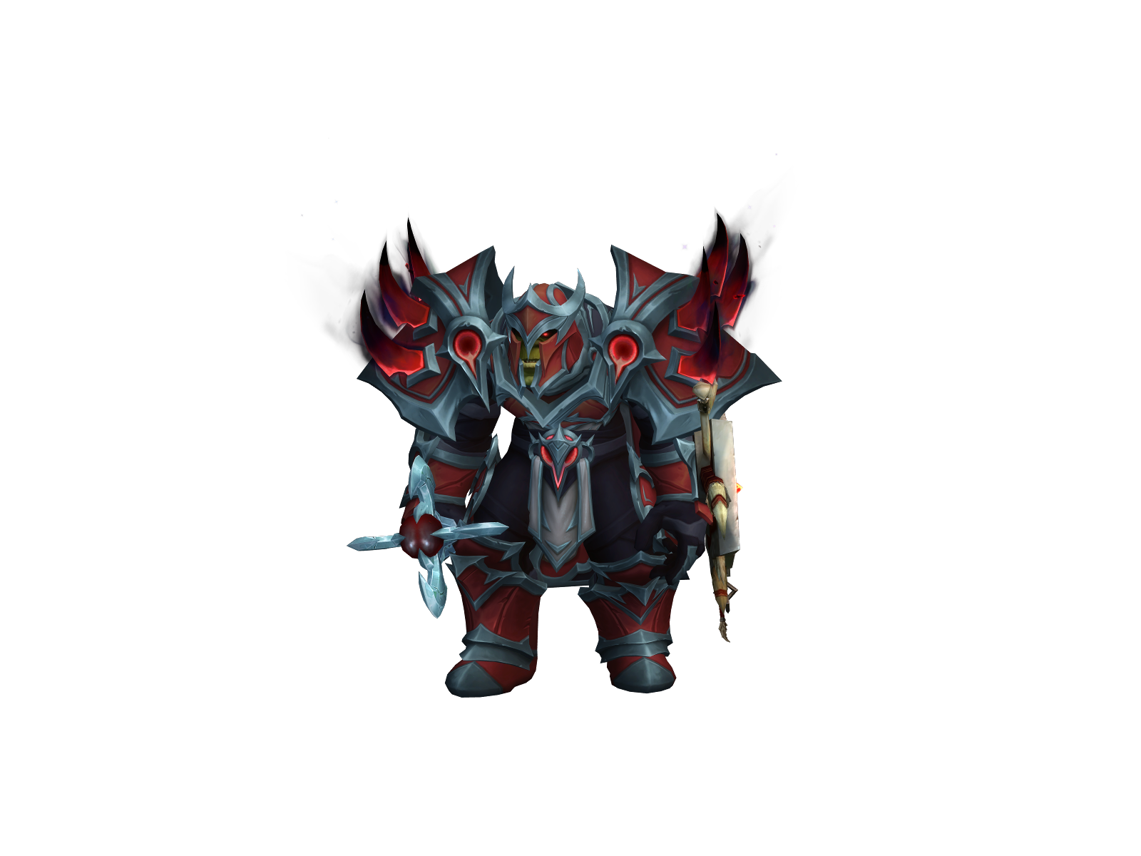 Gromalo 3D character render
