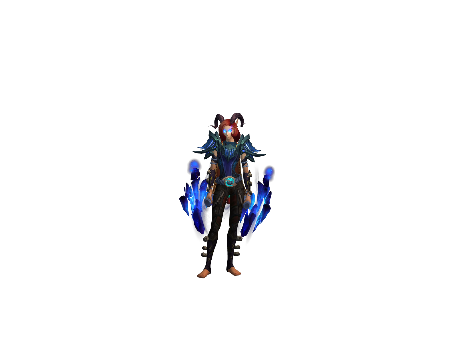 Nystera 3D character render