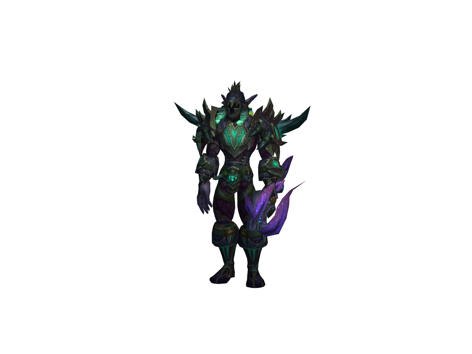 Vasher 3D character render