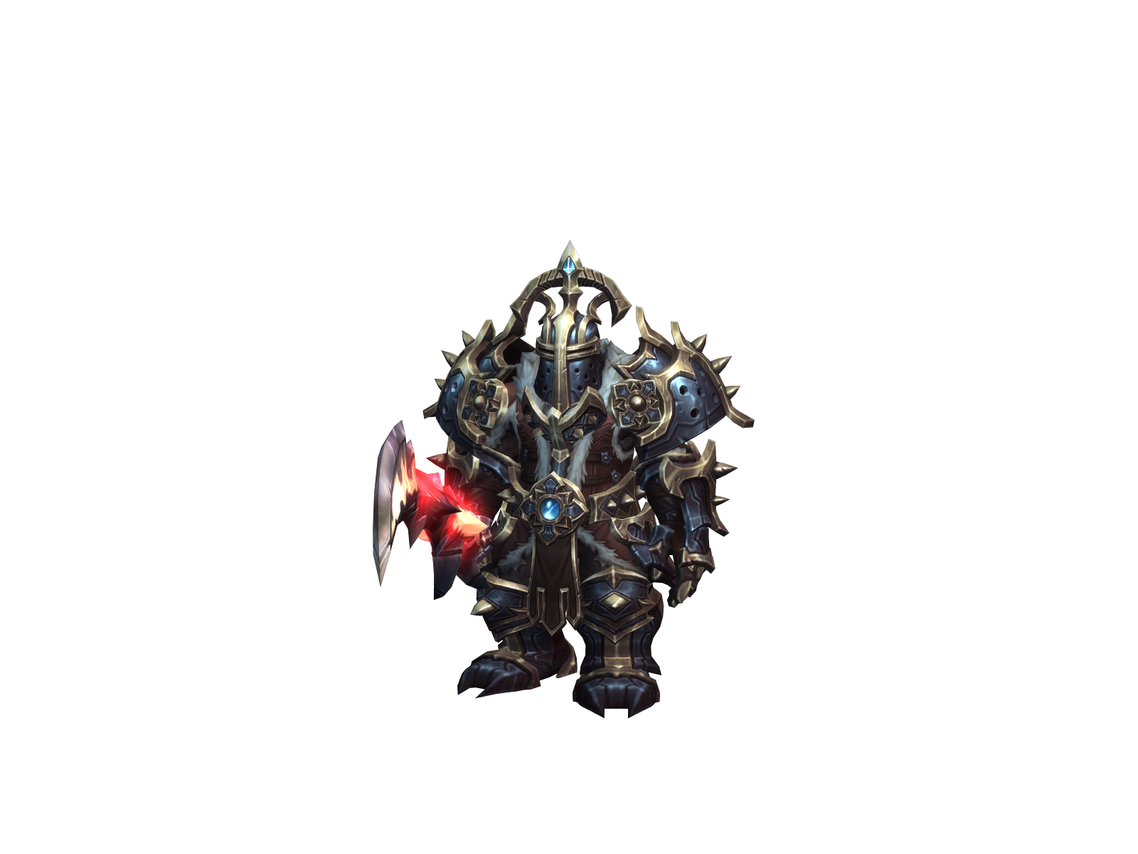 Grimforge 3D character render