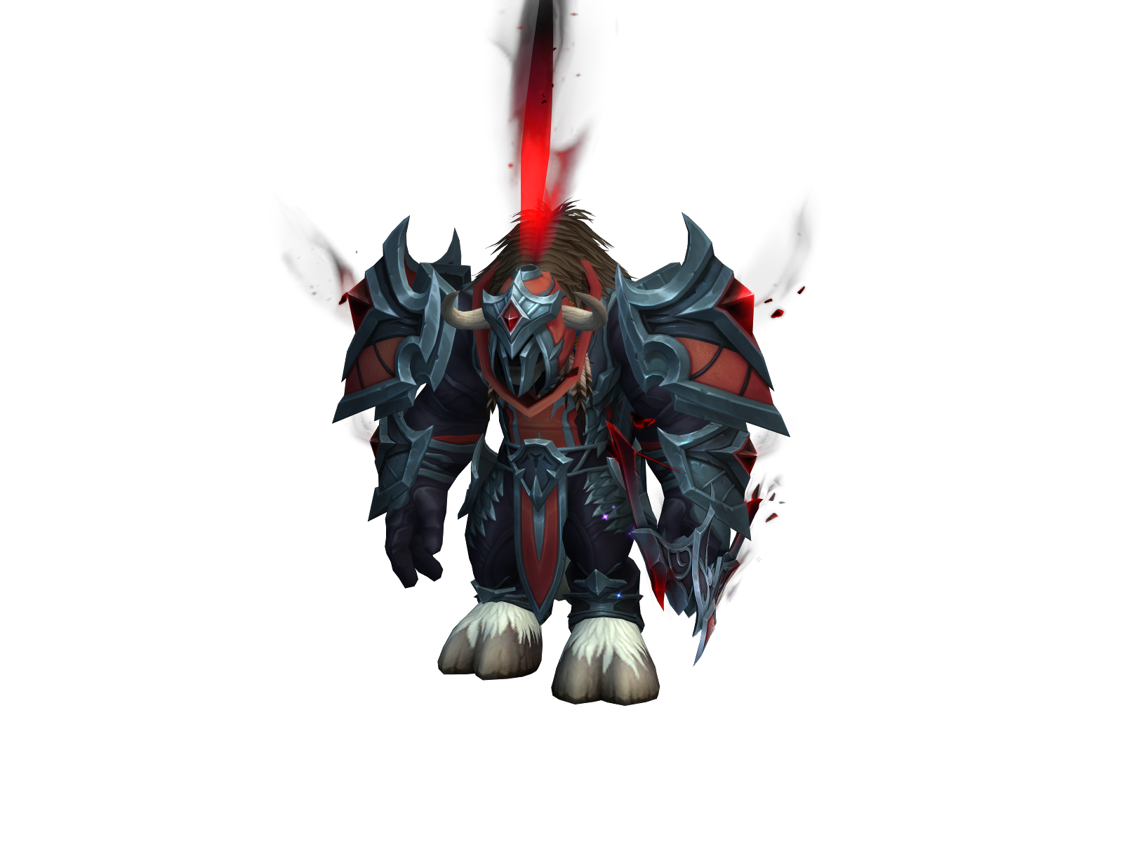 Trales 3D character render
