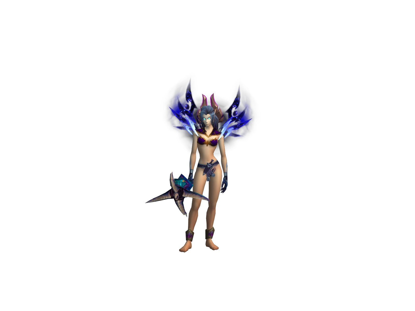 Blinkfast 3D character render