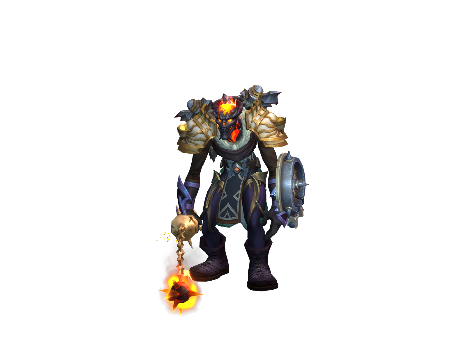 Pouhbutte 3D character render