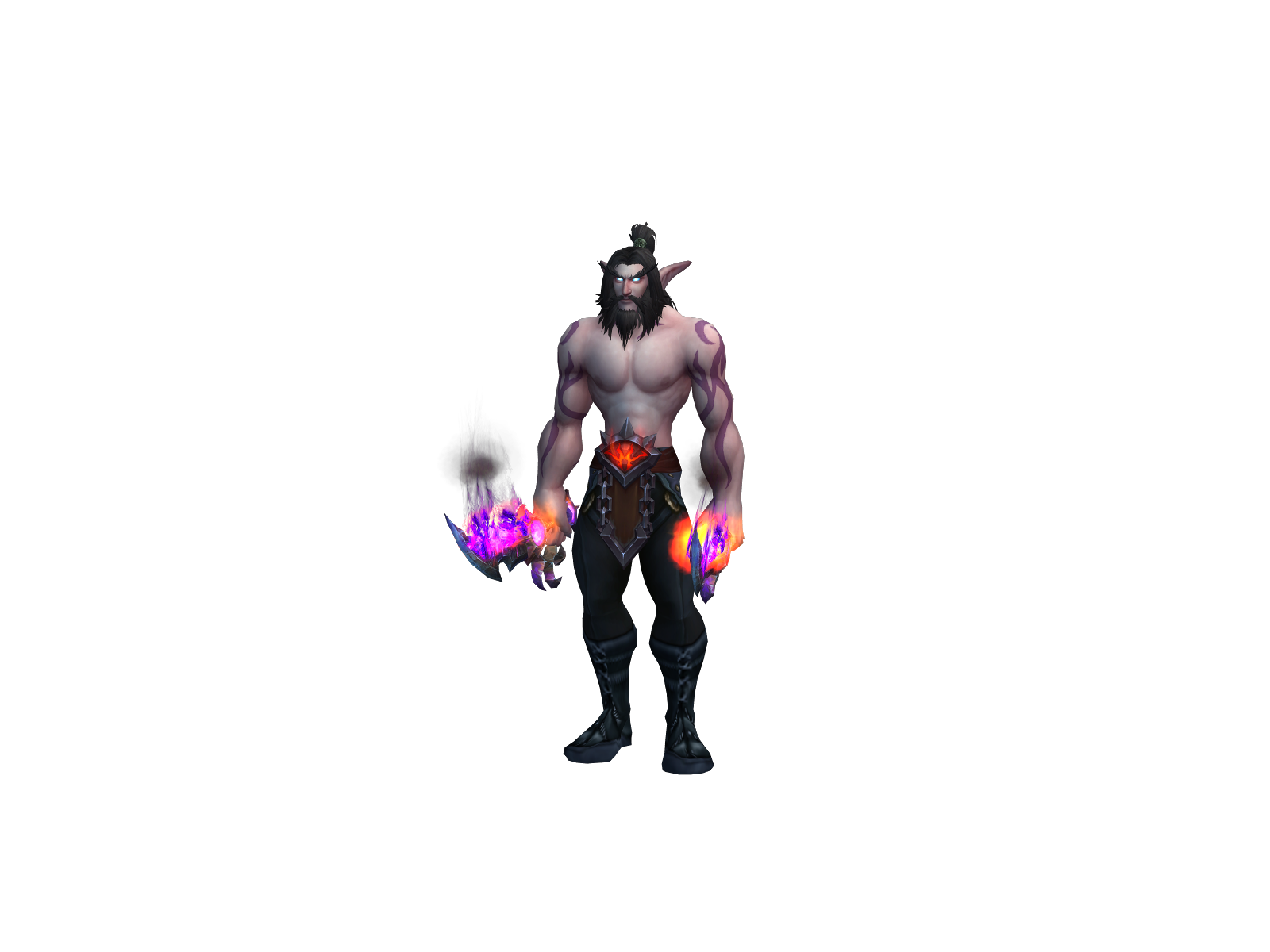 Twobladez 3D character render