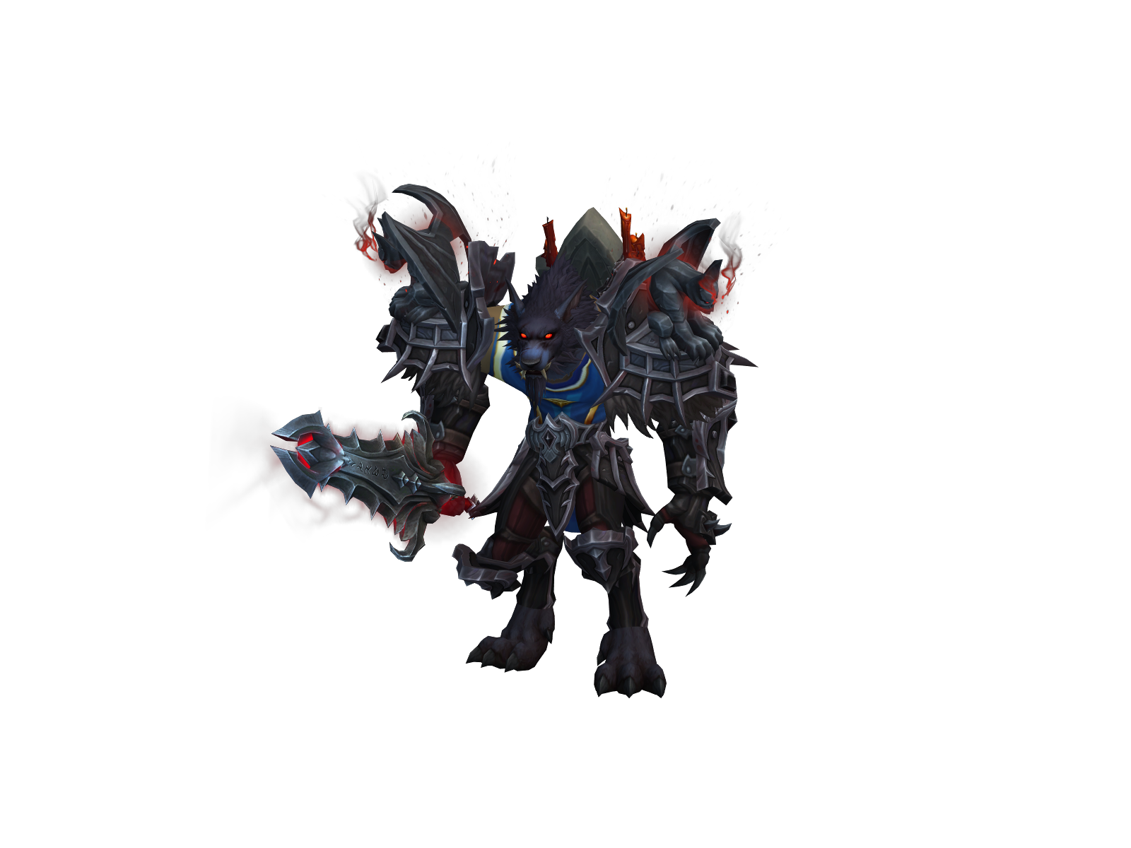 Grimfang 3D character render