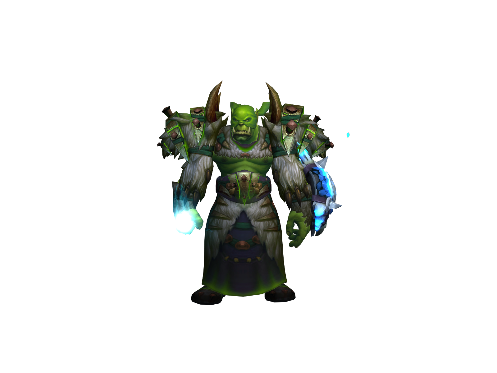 Shrik 3D character render