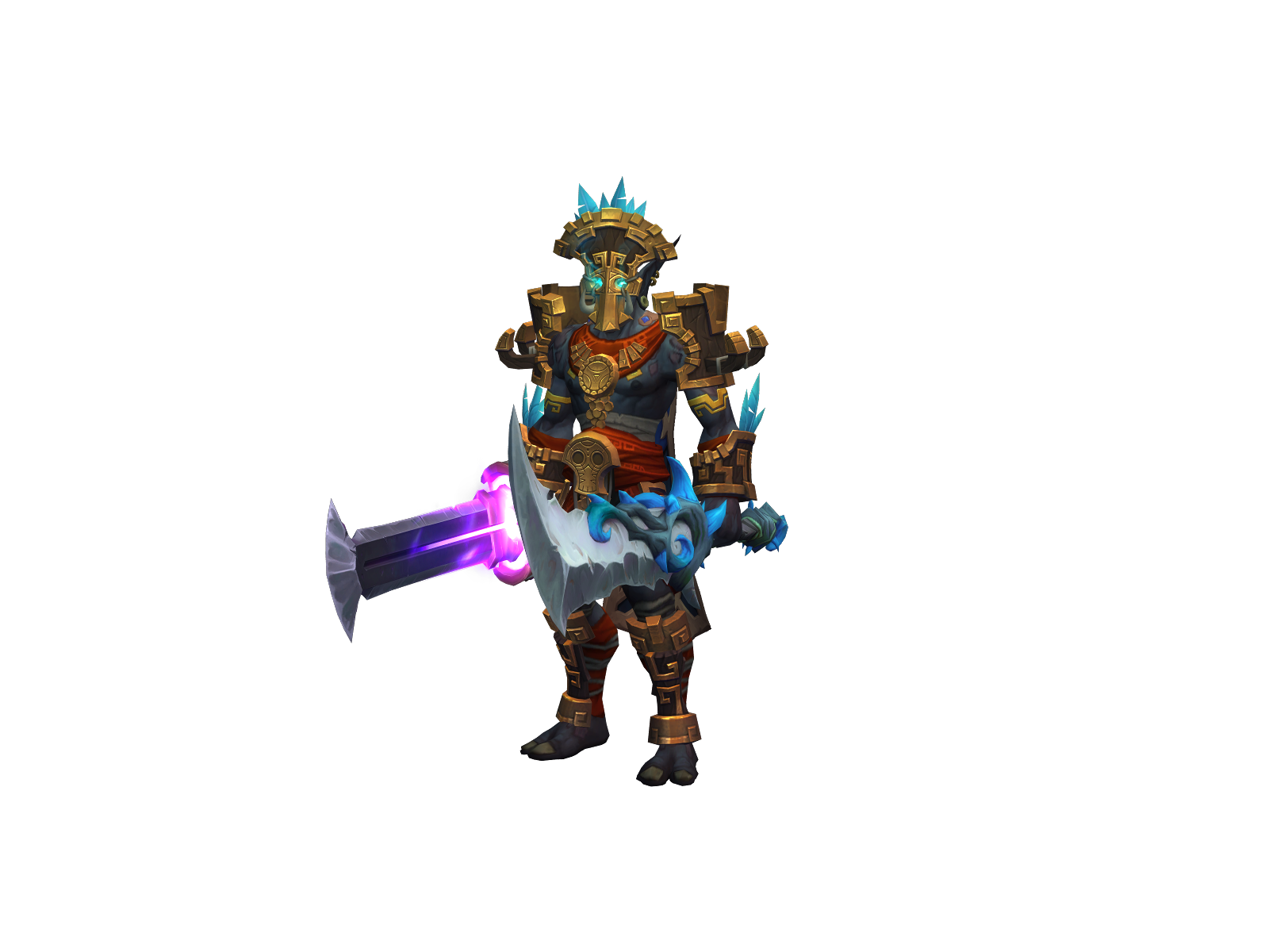 Montybash 3D character render