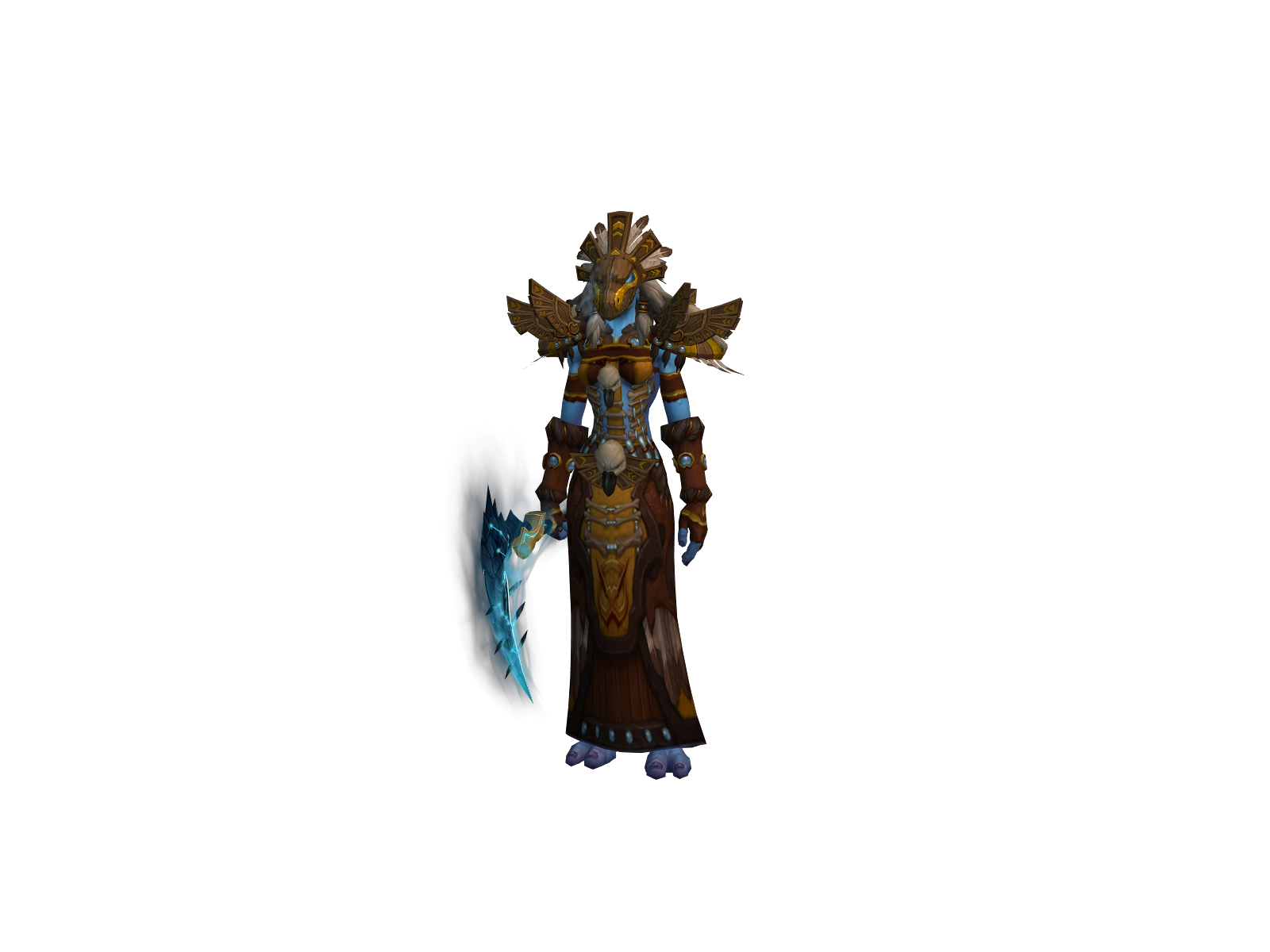 Pentasdruid 3D character render