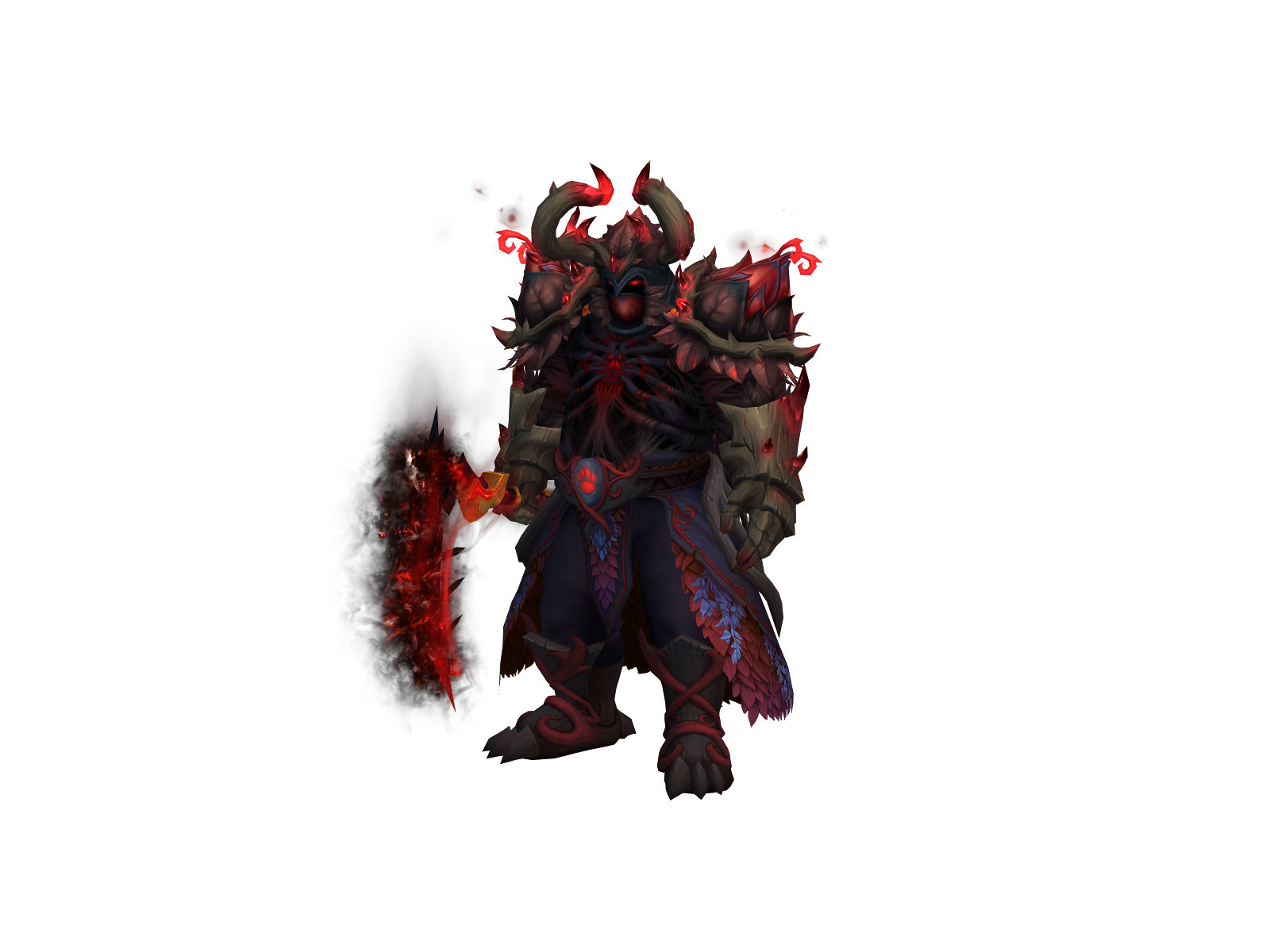 Tlapotlan 3D character render