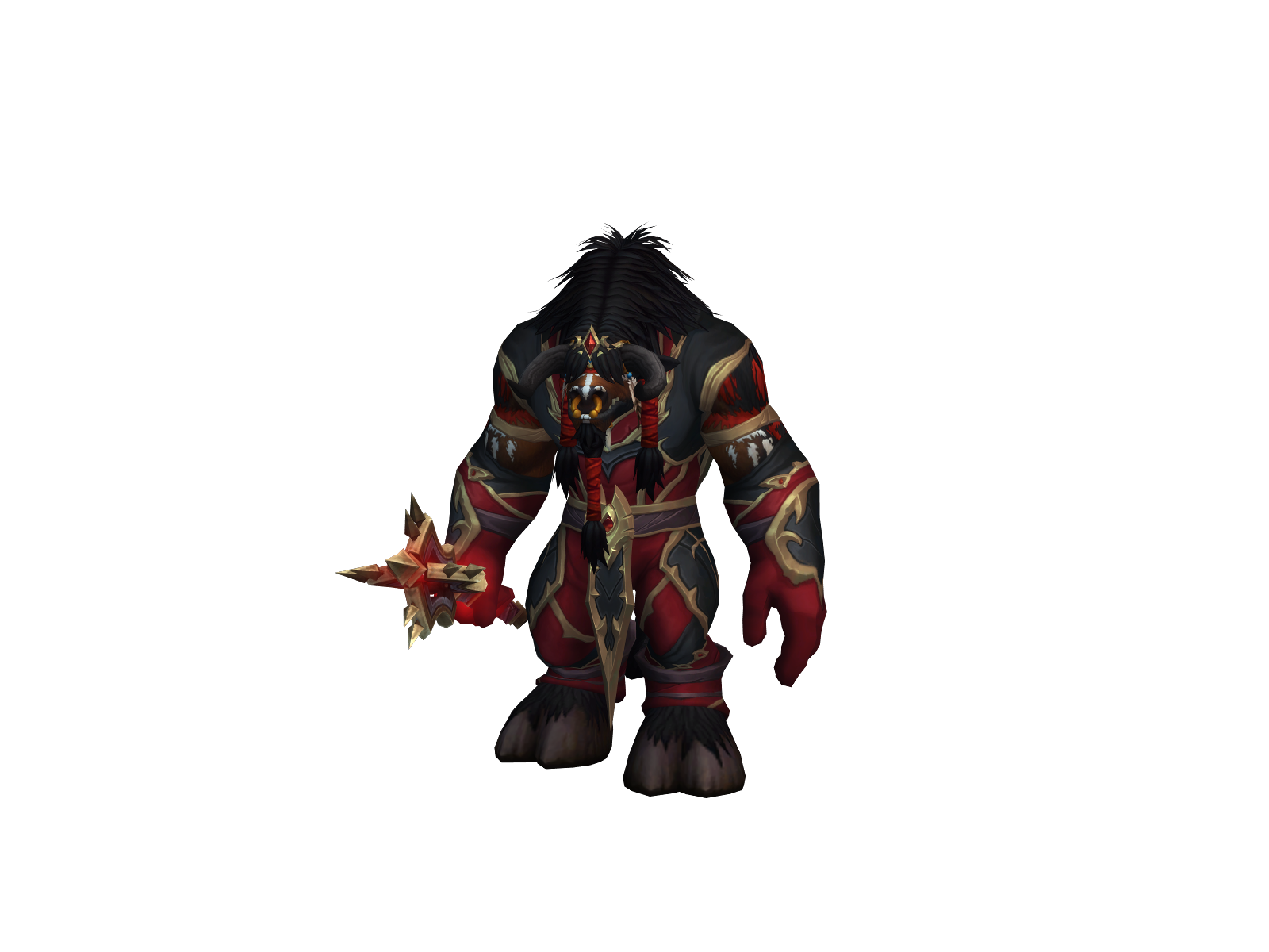 Xérxès 3D character render