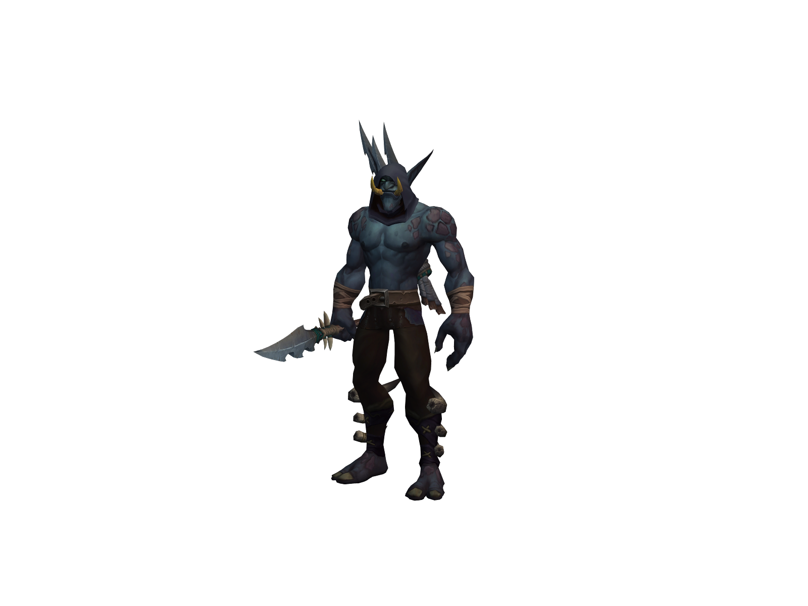 Rastakan 3D character render