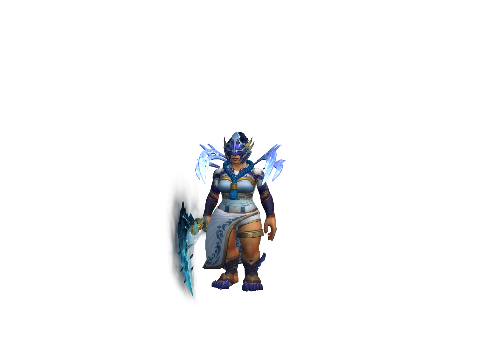 Ragemonk 3D character render