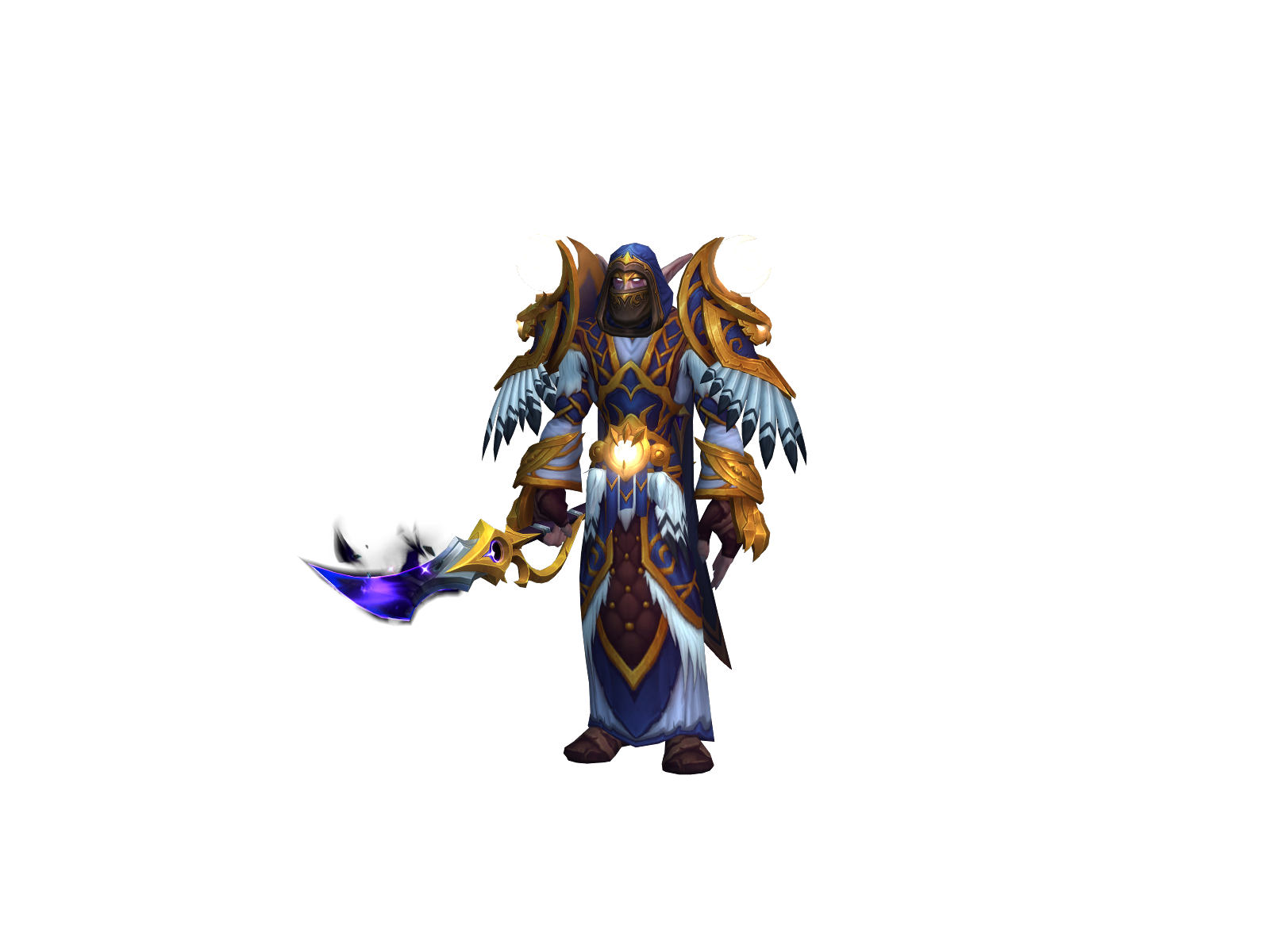 Beaty 3D character render