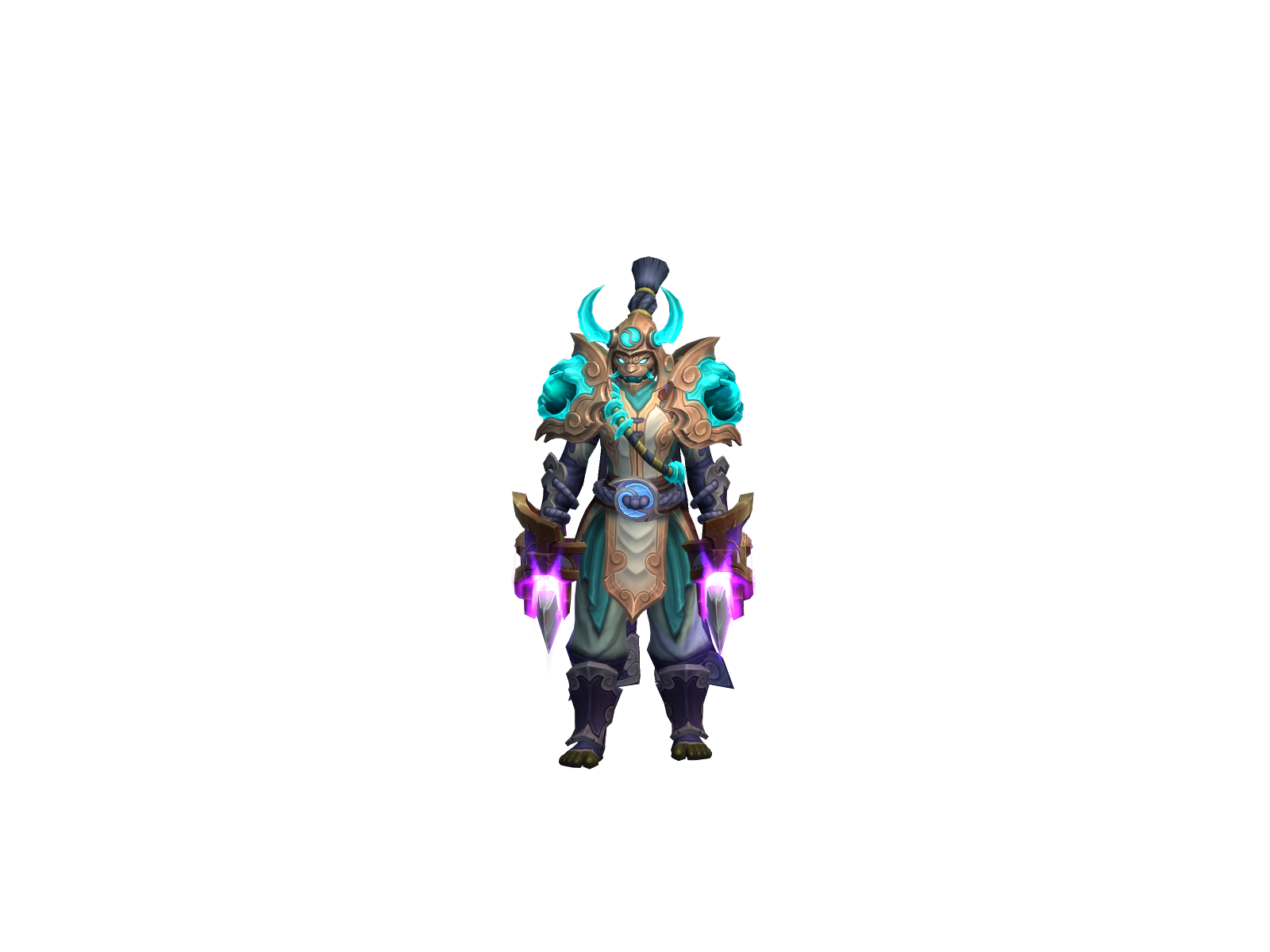 Zenmaxxing 3D character render