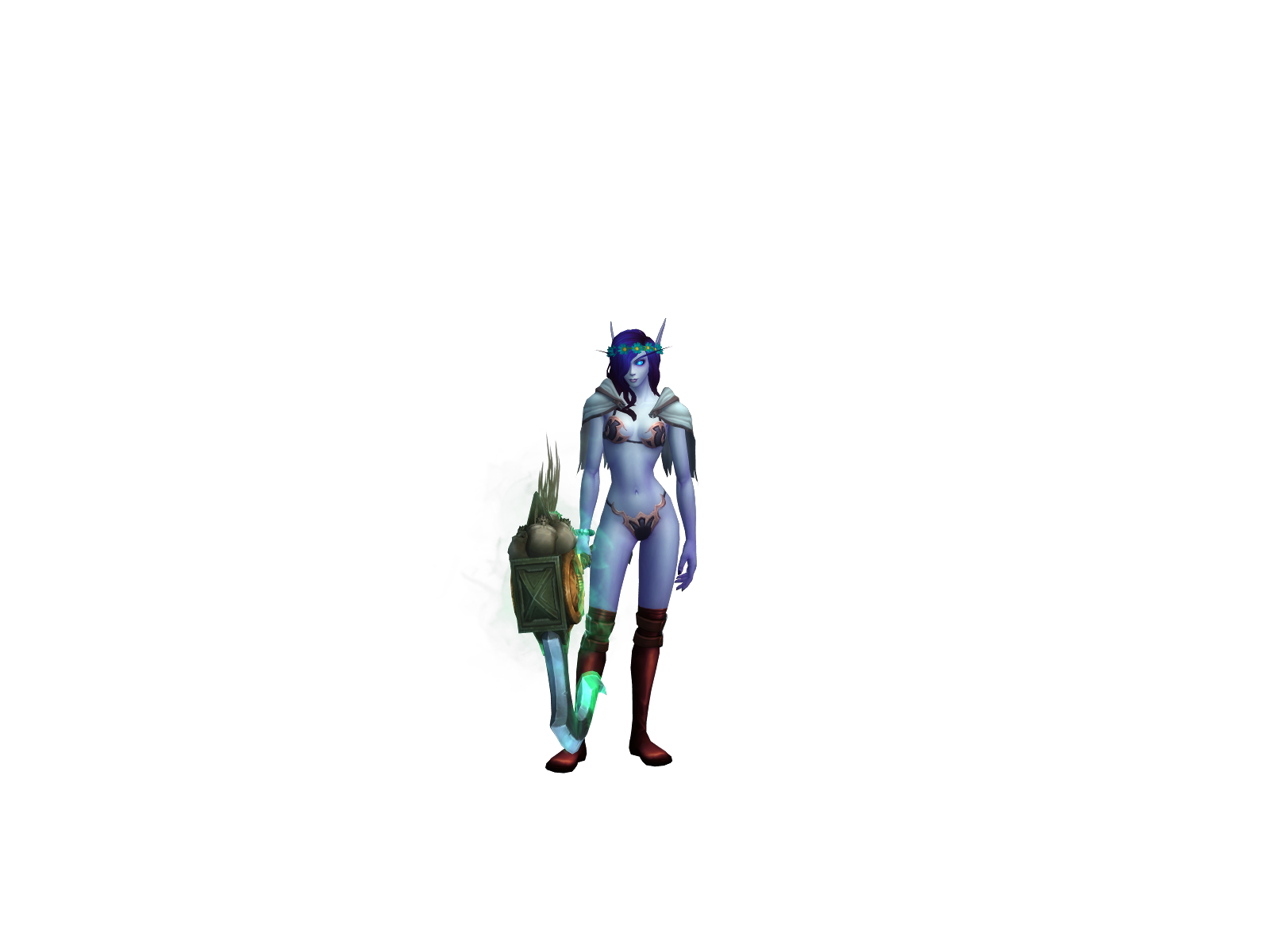 Kay 3D character render