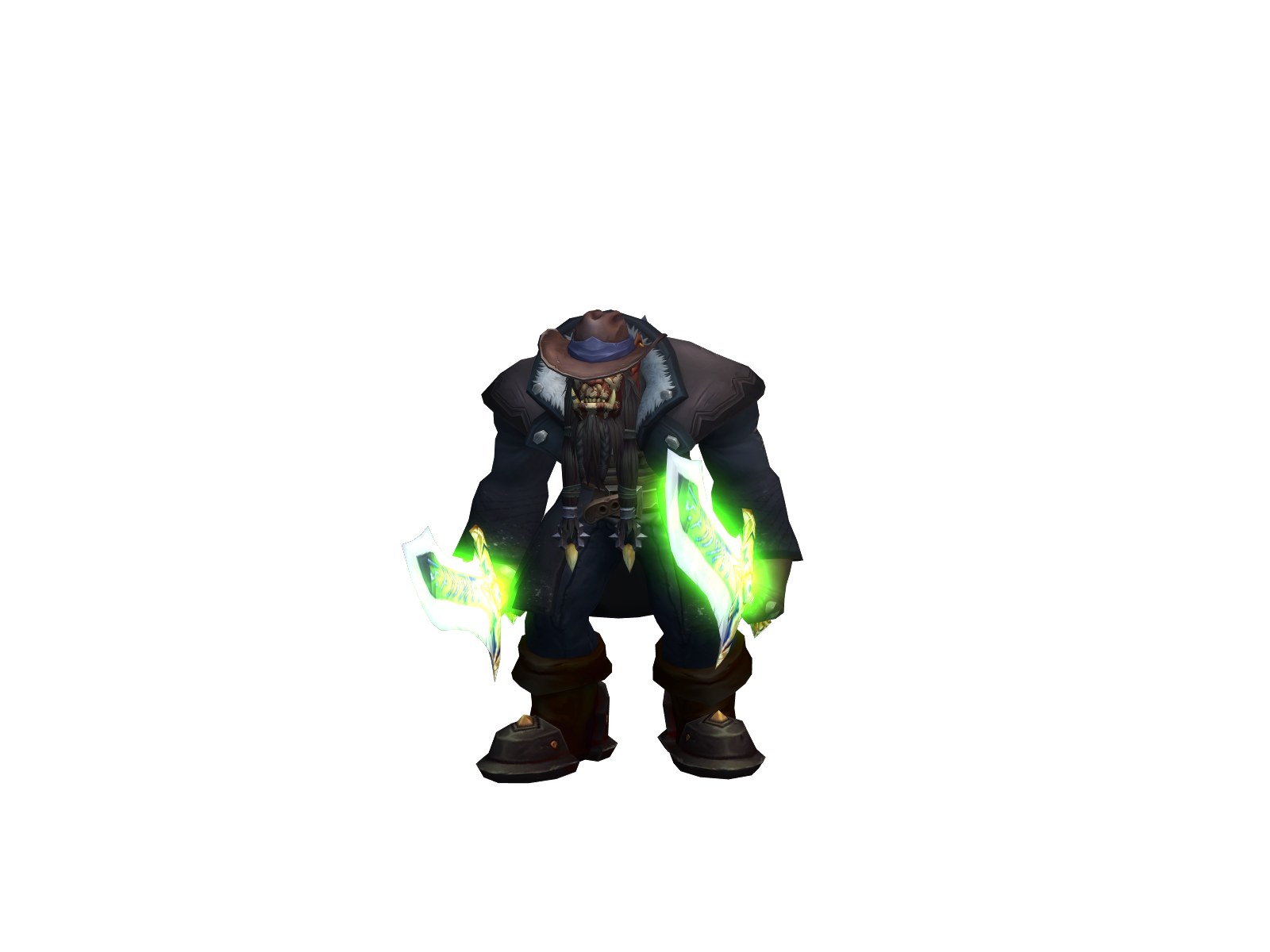 Feet character render