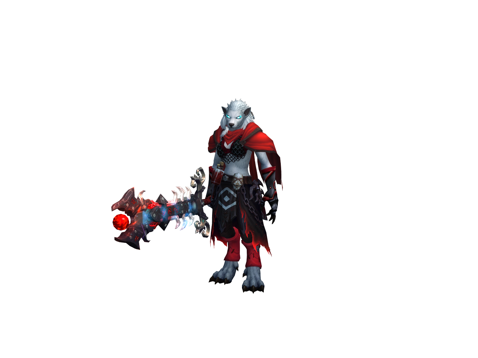 Tërris 3D character render
