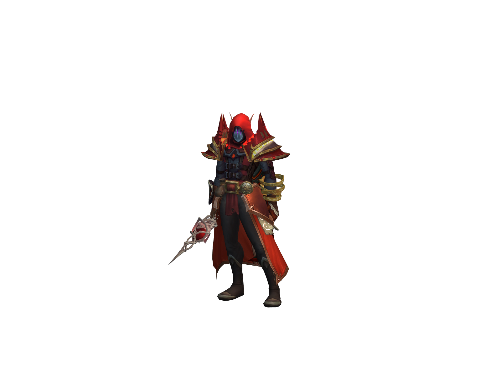 Lans 3D character render