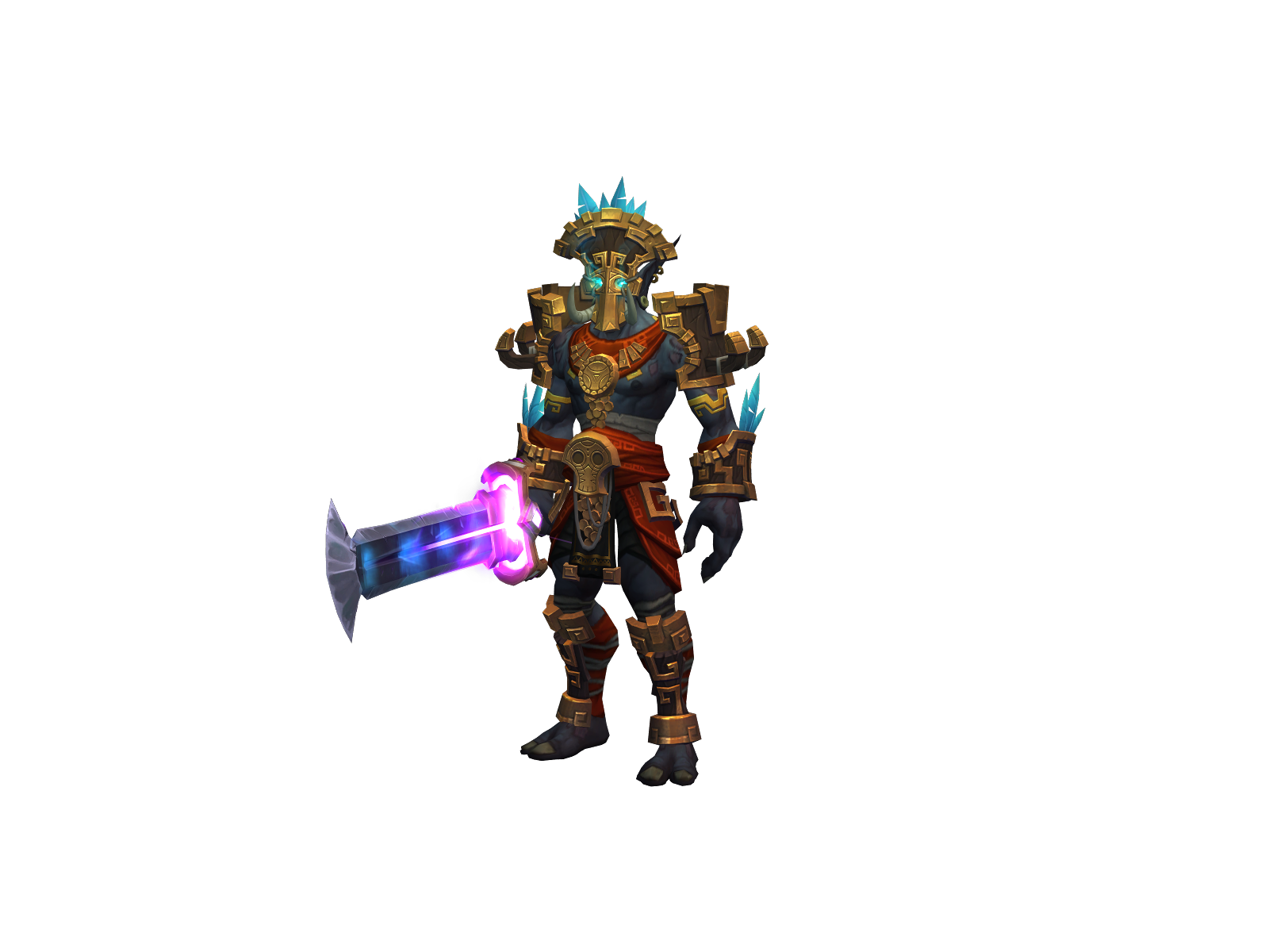 Ampersand 3D character render
