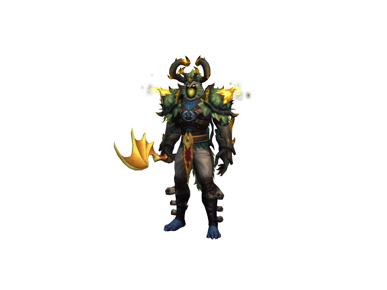 Crokus 3D character render