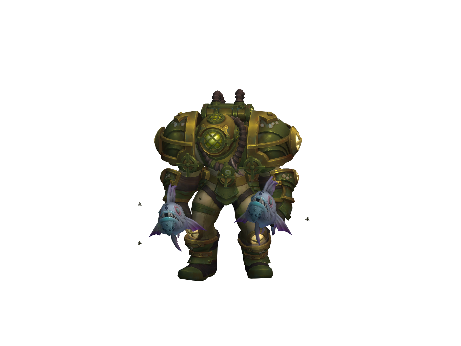 Goldenpants 3D character render