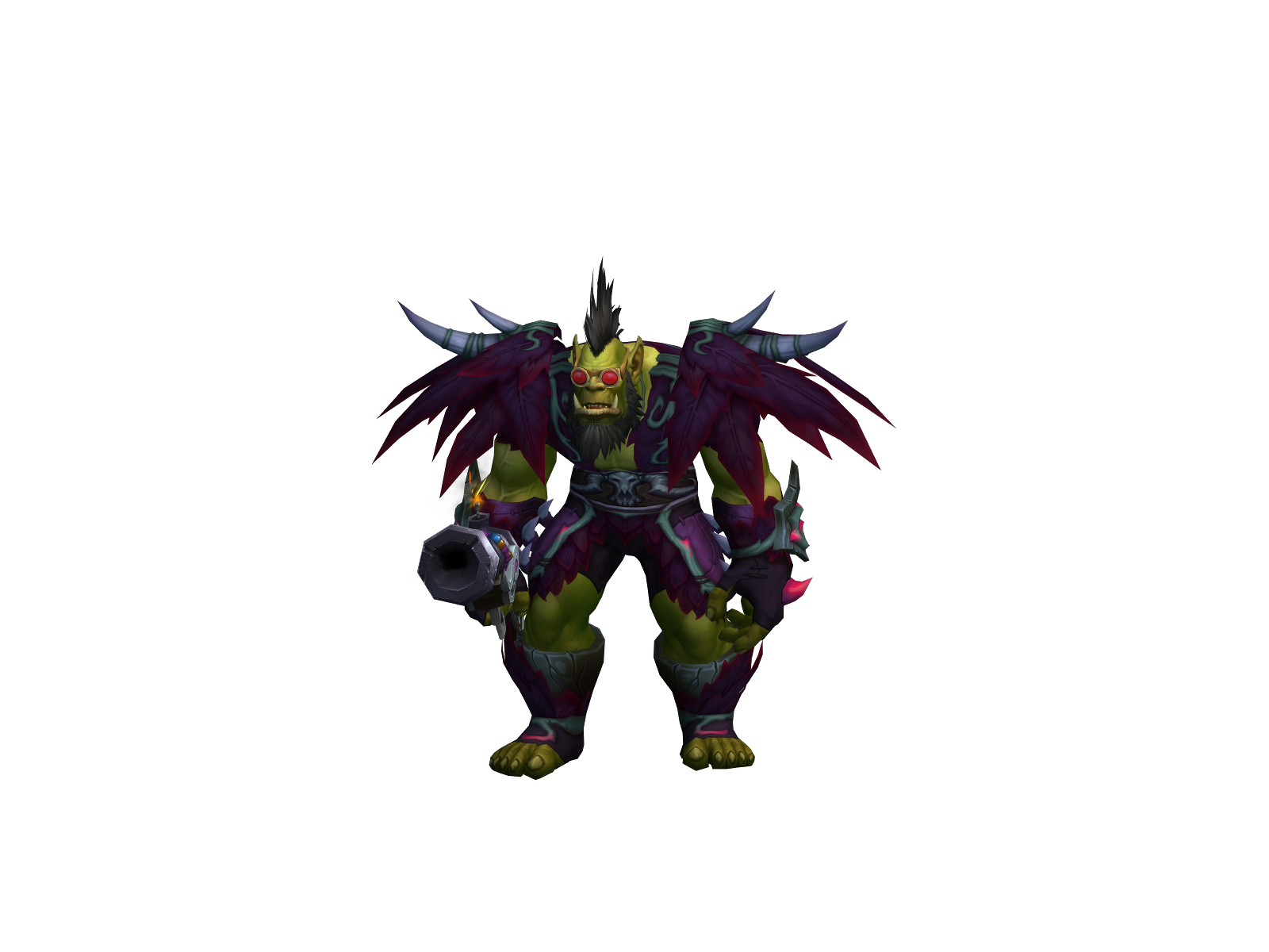 Abomination 3D character render