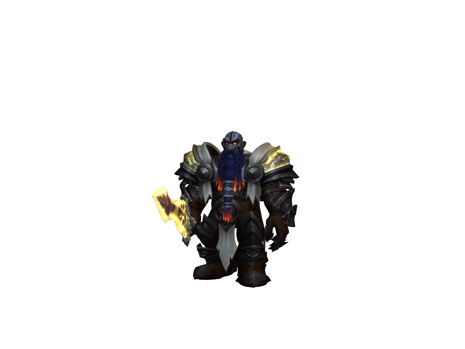 Dwálin 3D character render