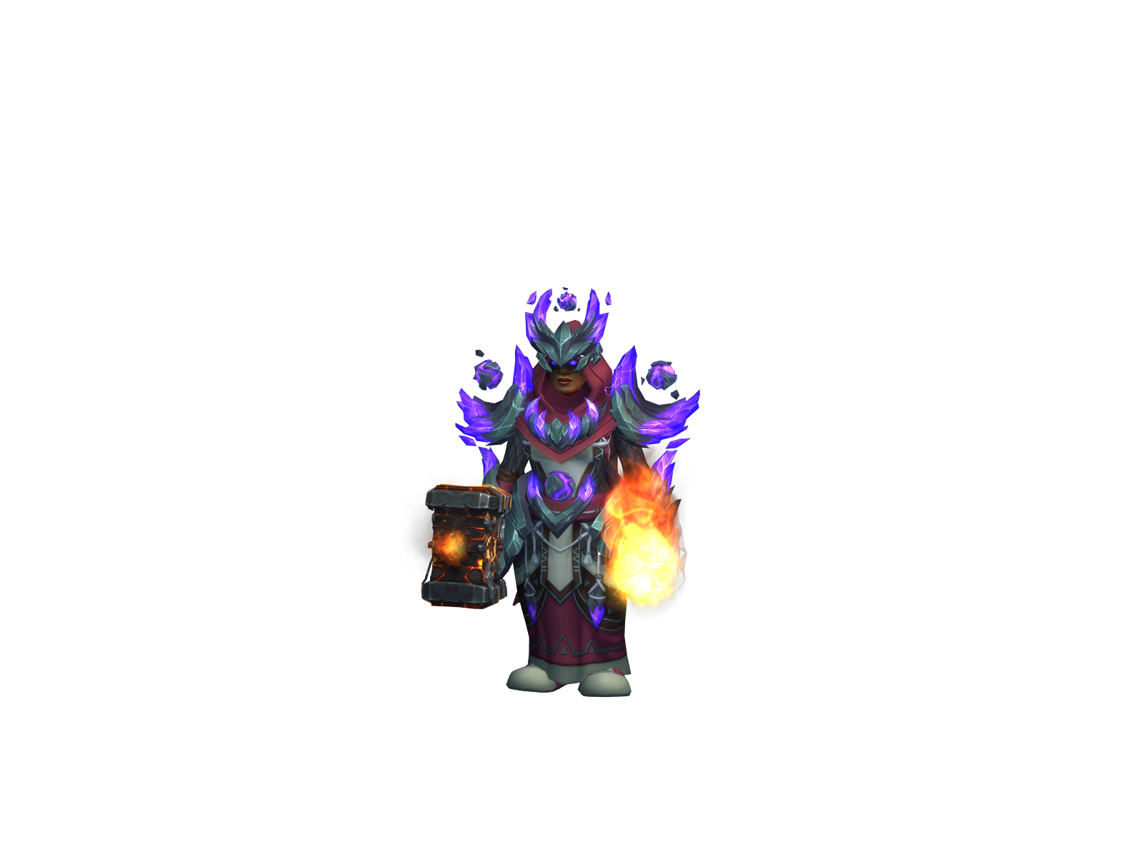 Skaadii 3D character render