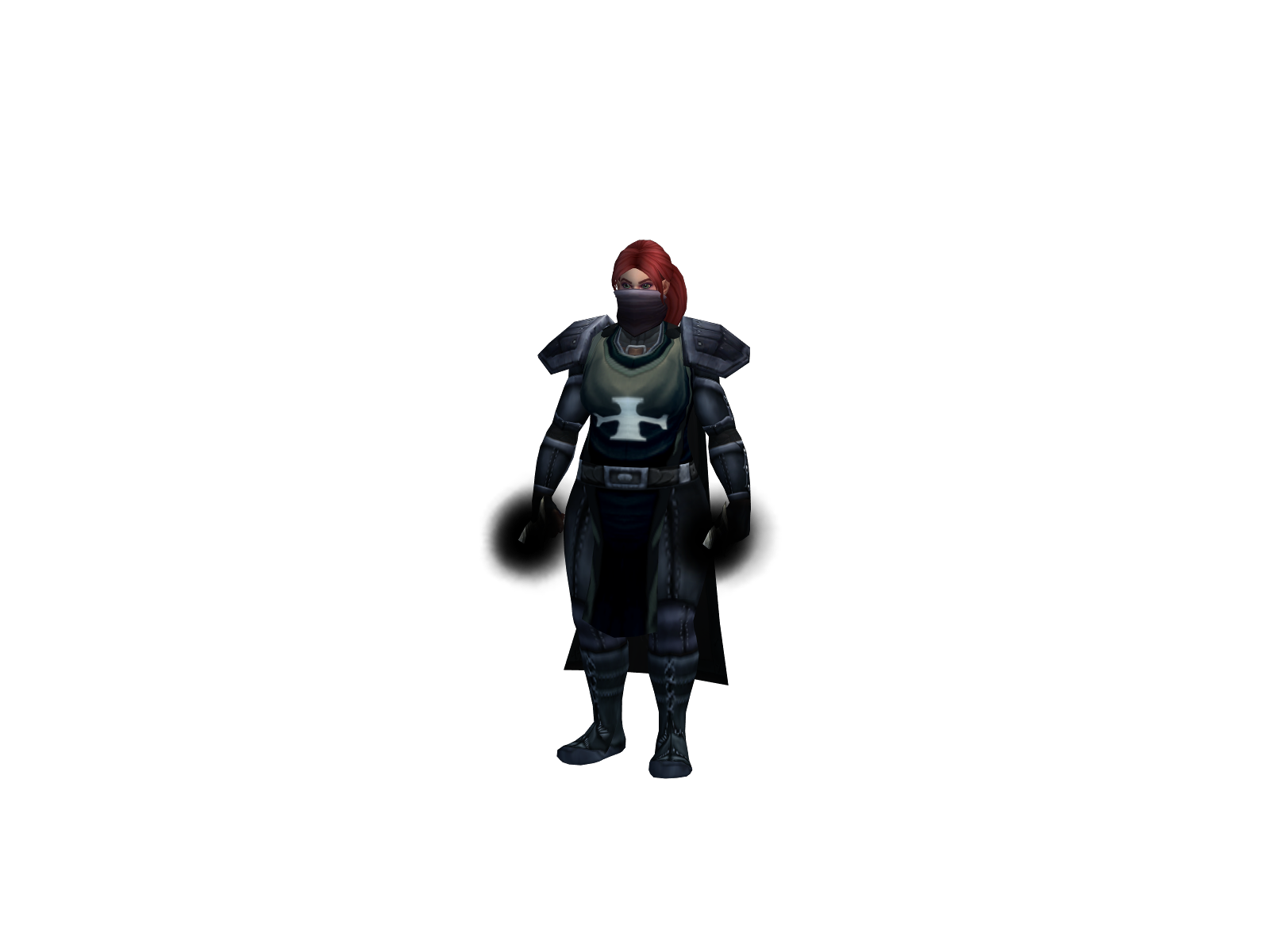 Siouxsie 3D character render