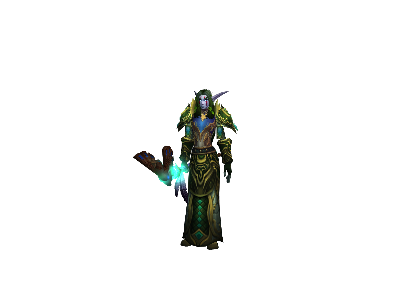 Druu 3D character render