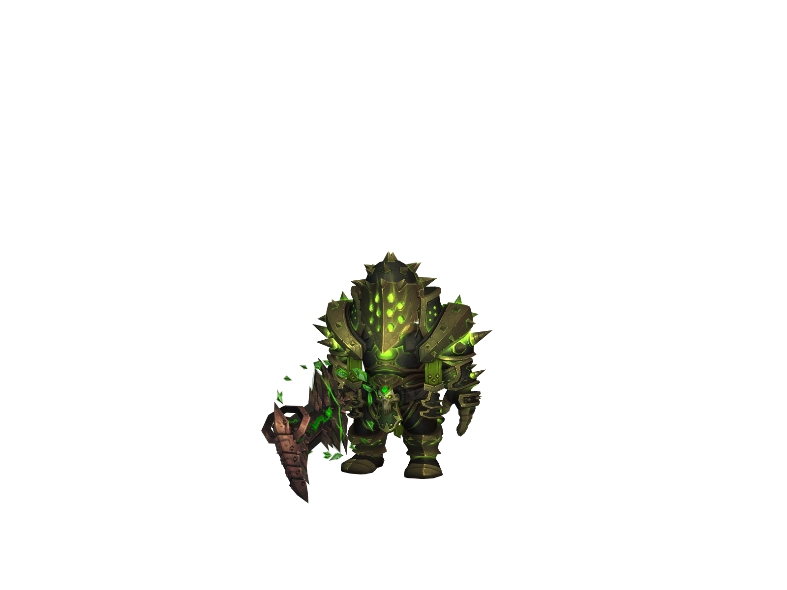 Waritos 3D character render